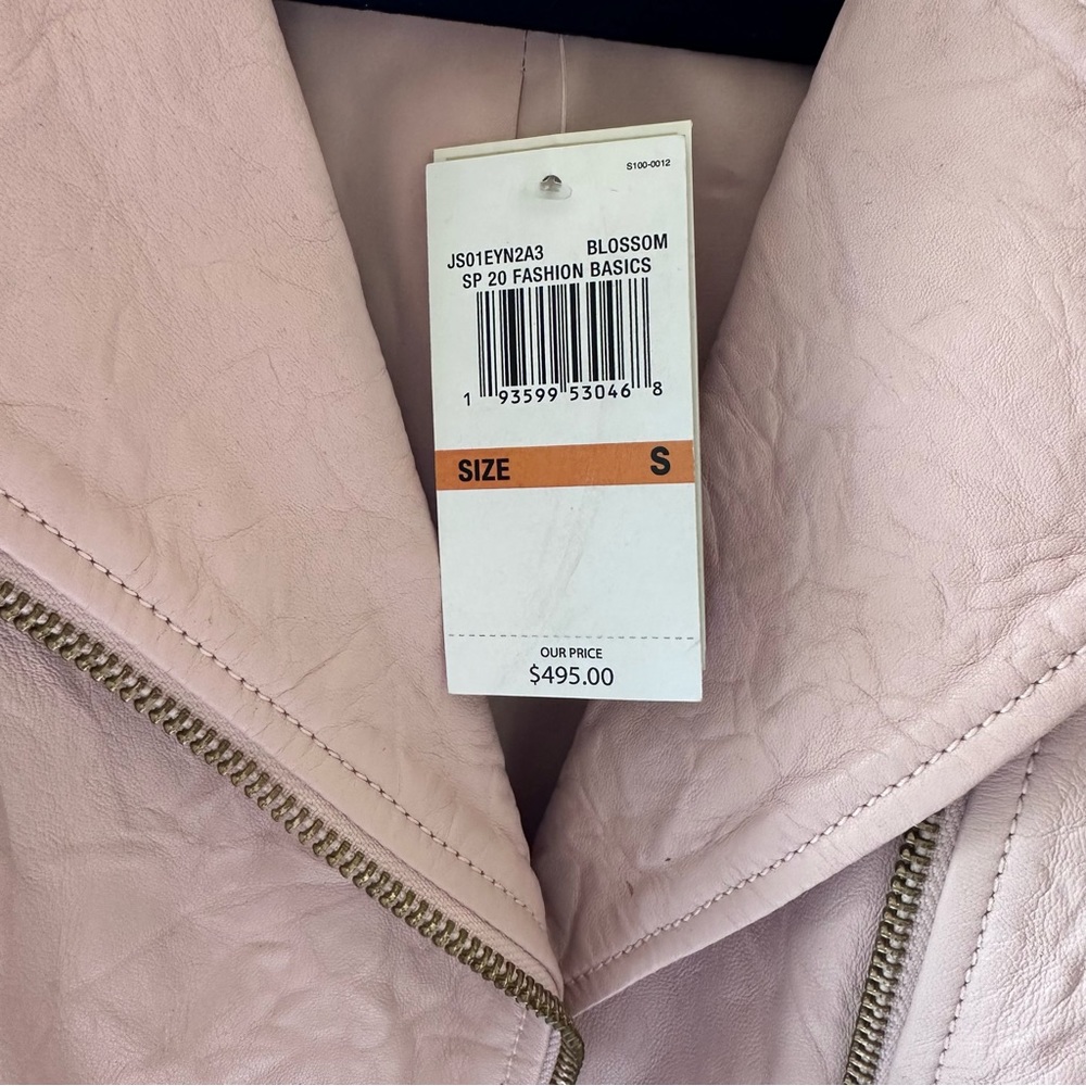 Baby pink Michael Kors soft leather